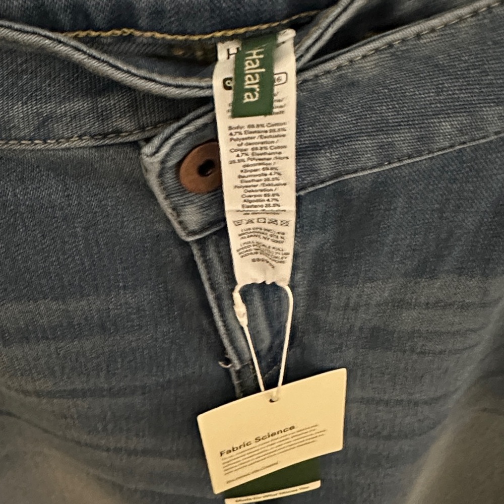 Halara Extra Wide Leg Jeans Size L - Picture 2 of 4